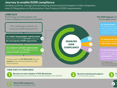 FSC® EUDR ile ilgili son gelişmeler için Türkiye’den sertifika sahiplerine “Web Semineri” düzenliyor.